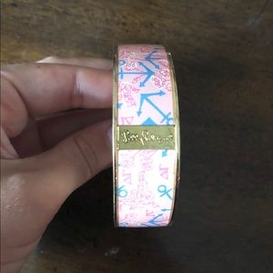 Lilly Pulitzer Delta Gamma themed cuff